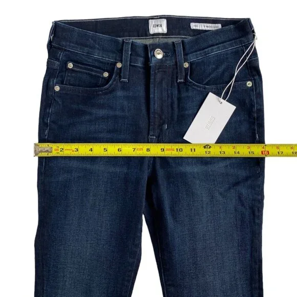 Edwin Pixie Jeans 9" Mid Rise Skinny - Picture 12 of 15